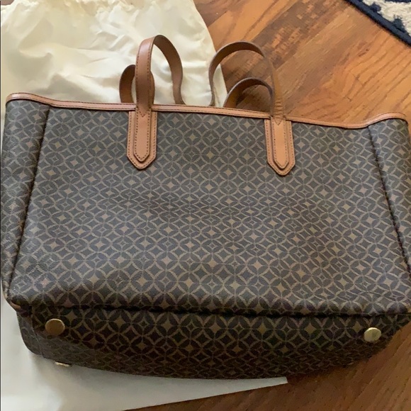 Brown Fossil bag with matching print white wallet - Picture 3 of 8